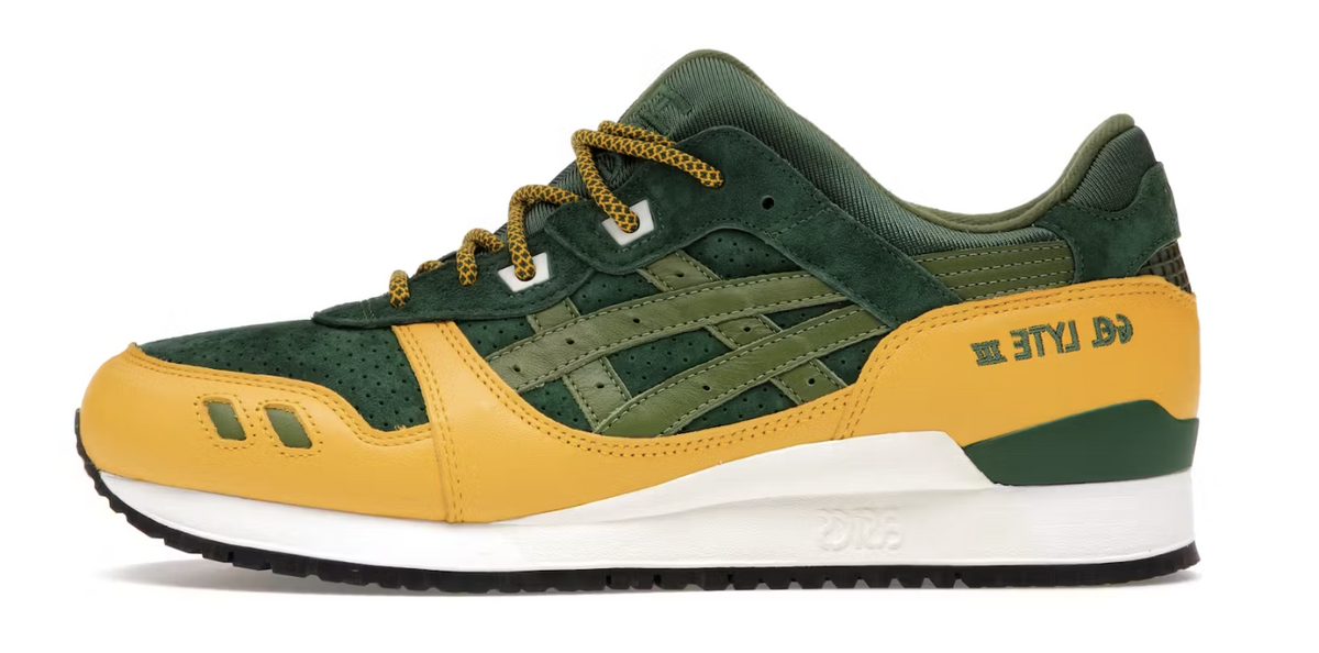 ASICS x Kith x Marvel Gel-Lyte III '07 Remastered Green/Yellow