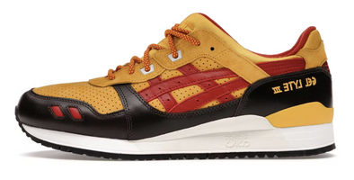 ASICS x Kith x Marvel Gel-Lyte III '07 Remastered Yellow/Red