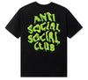 Anti Social Social Club "Melt Away" Black Tee
