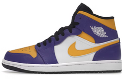 Jordan 1 Mid "Lakers" 2022