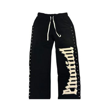 Mixed Emotion "Crown" Sweatpants Black