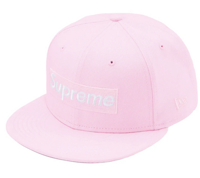 Supreme Sharpie Pink Box Logo New Era Hat