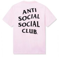 Anti Social Social Club "Mind Games" Pink Tee