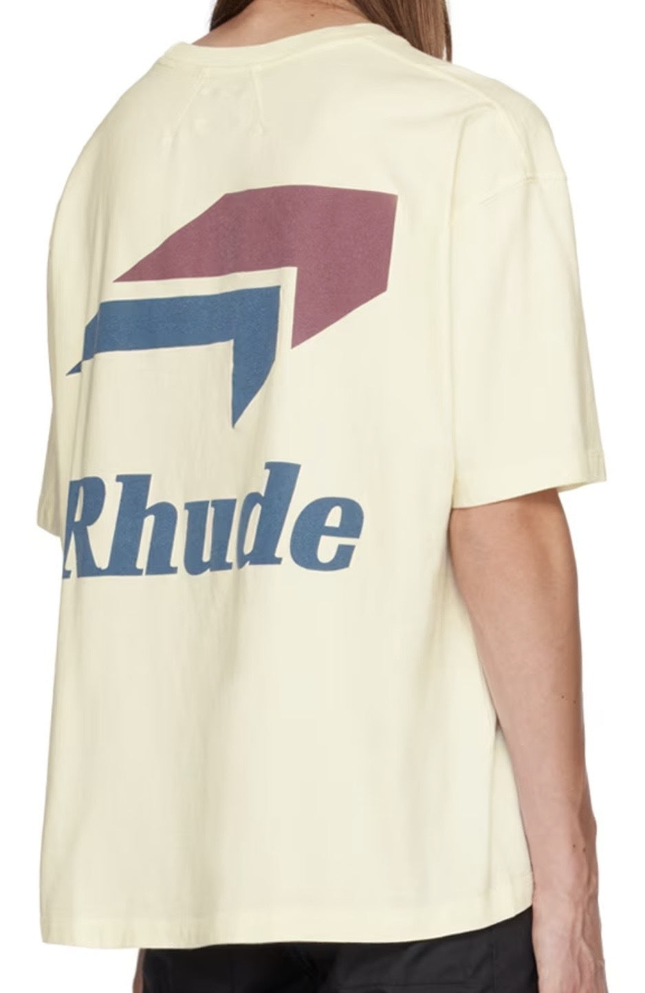 Rhude Off White Printed Arrow Tee