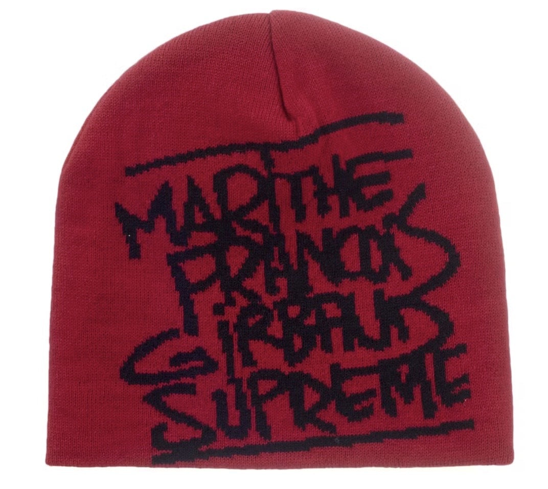 Supreme Marithé + François Girbaud Beanie Red