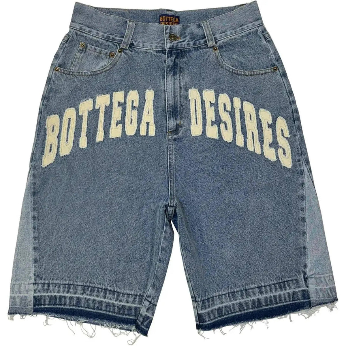 Bottega Desires Denim Shorts Blue