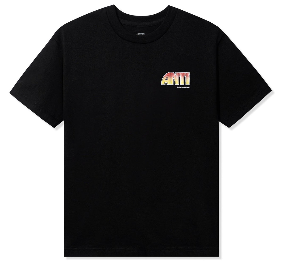 Anti Social Social Club "Sunsets & Car Crashes" Black Tee