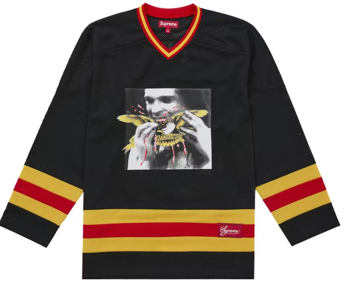 Supreme ANTIHERO Ozzy Hockey Jersey Black