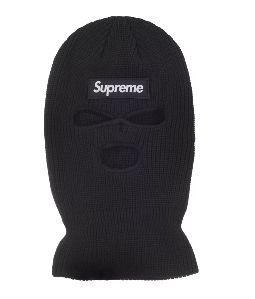 Supreme Box Logo Balaclava Black