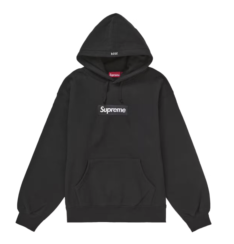 Supreme Box Logo Hoodie Black