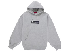Supreme Box Logo Hoodie Heather Grey (FW25)