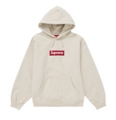 Supreme Box Logo Hoodie Stone