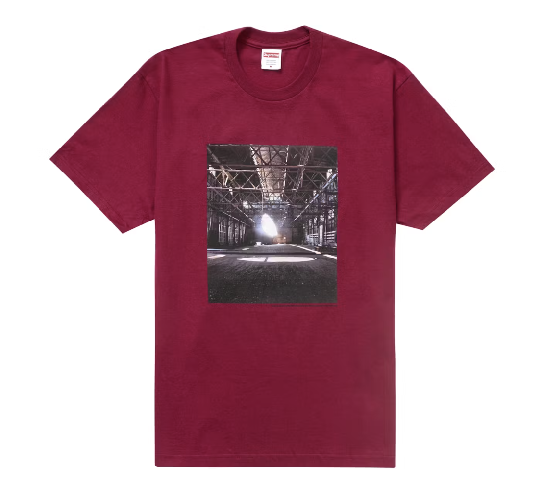 Supreme Days End Tee Cardinal Red