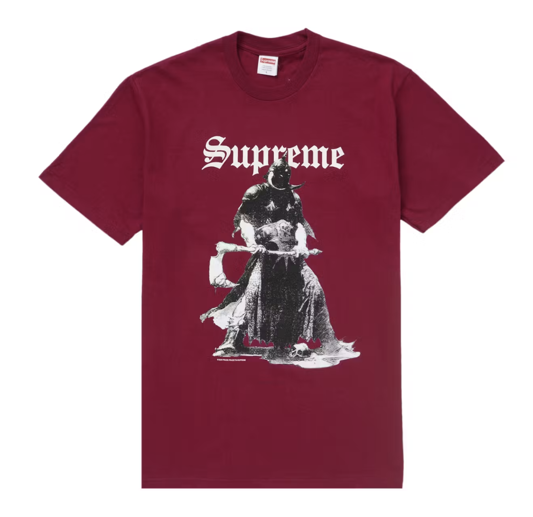 Supreme Destruction Tee Burgundy