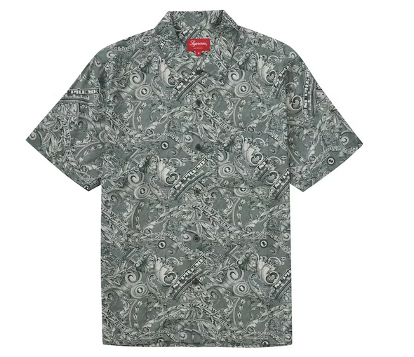 Supreme "Dollar" S/S Shirt Green