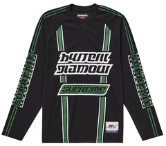 Supreme Hysteric Glamour Mesh Long Sleeve Black