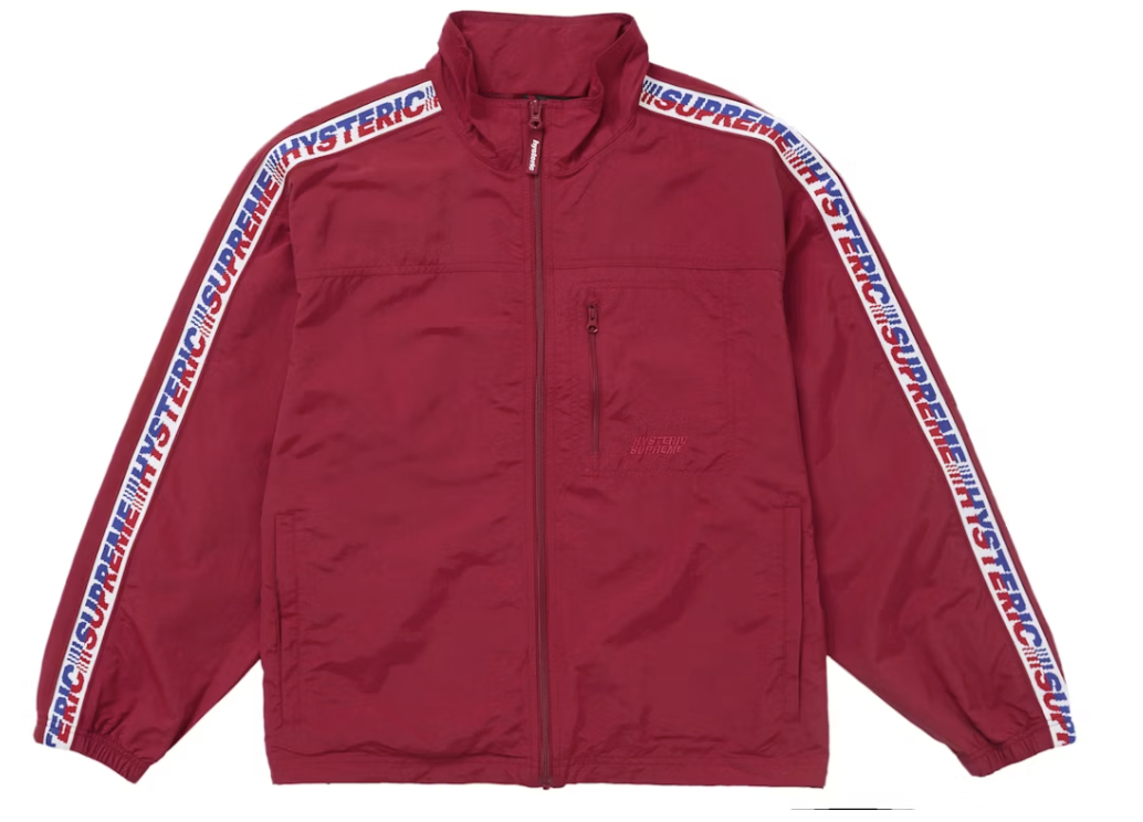 Supreme Hysteric Glamour Track Jacket Red