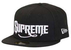 Supreme New Era Mister Cartoon Fitted Hat Black