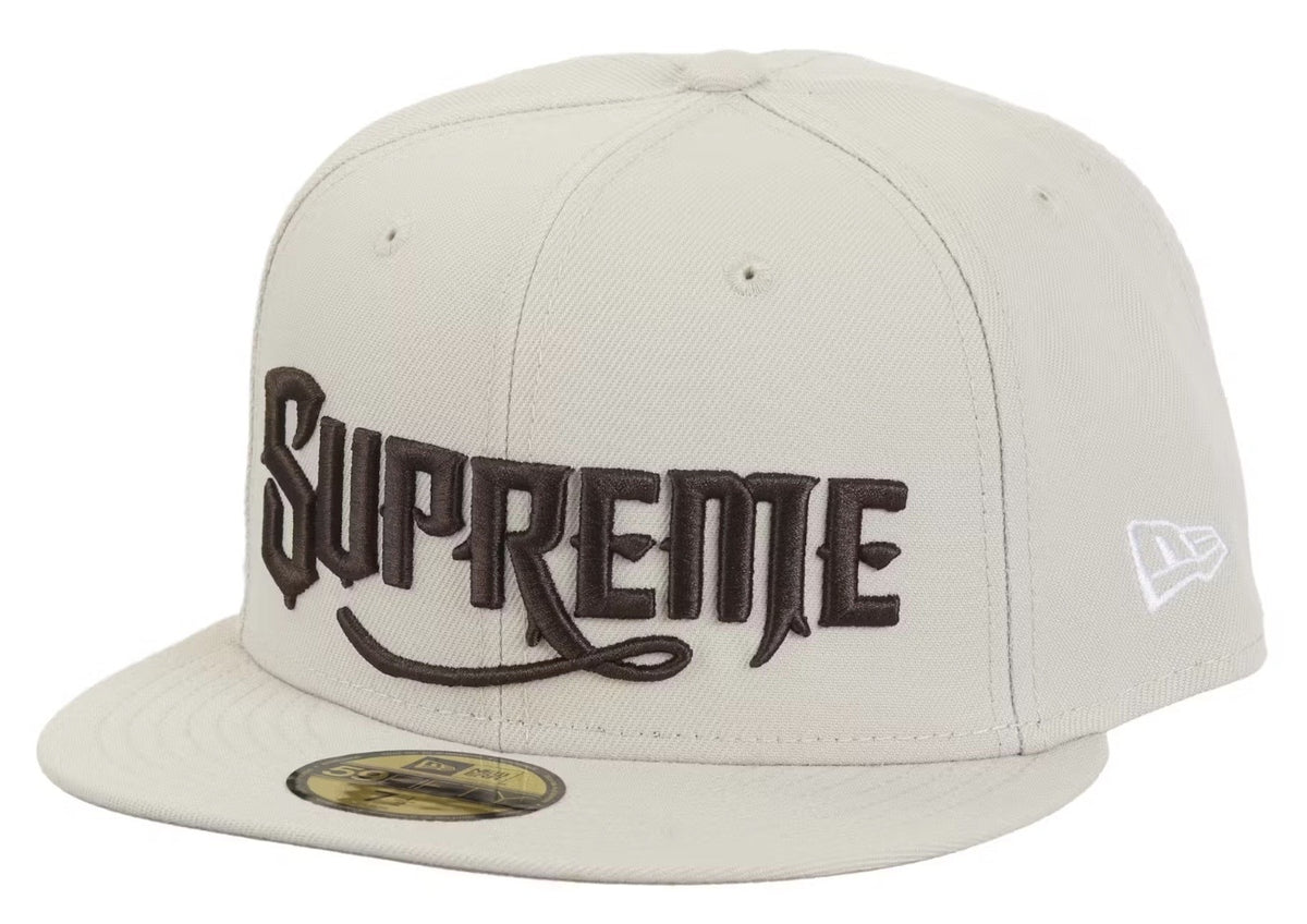 Supreme New Era Mister Cartoon Fitted Hat Stone