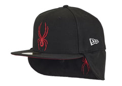 Supreme Spyder Earflap New Era Hat Black