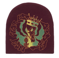 Supreme New World Order Beanie Cardinal