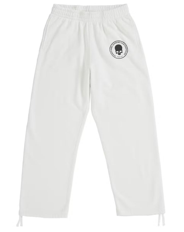 Supreme Number (N)ine Drawstring Sweatpants White