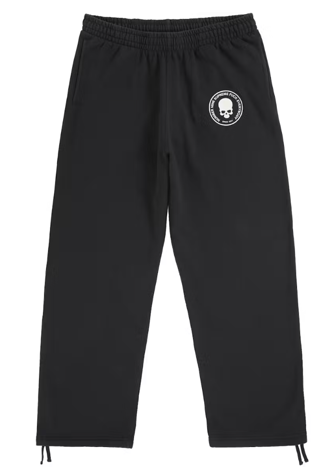 Supreme Number (N)ine Drawstring Sweatpants Black