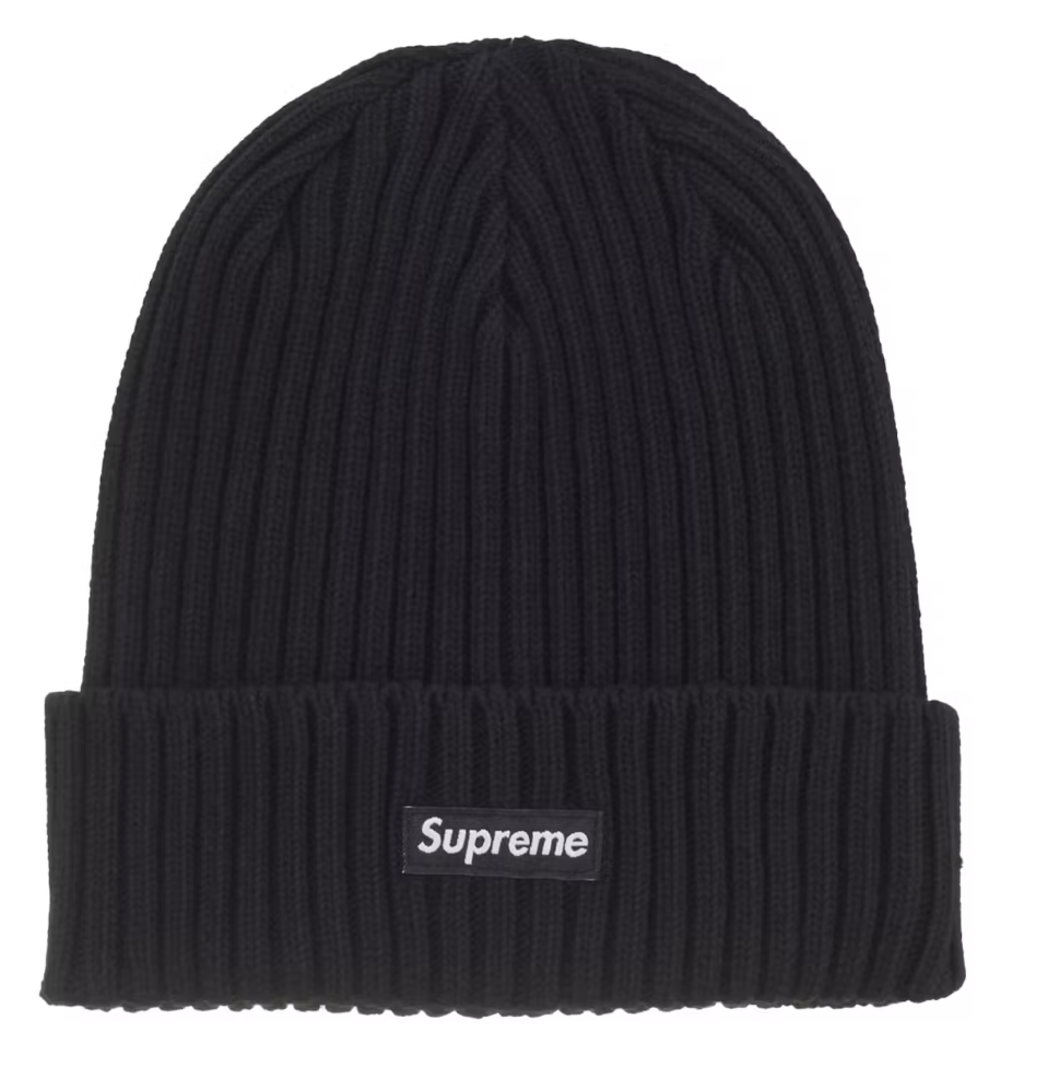 Supreme Overdye Beanie Black