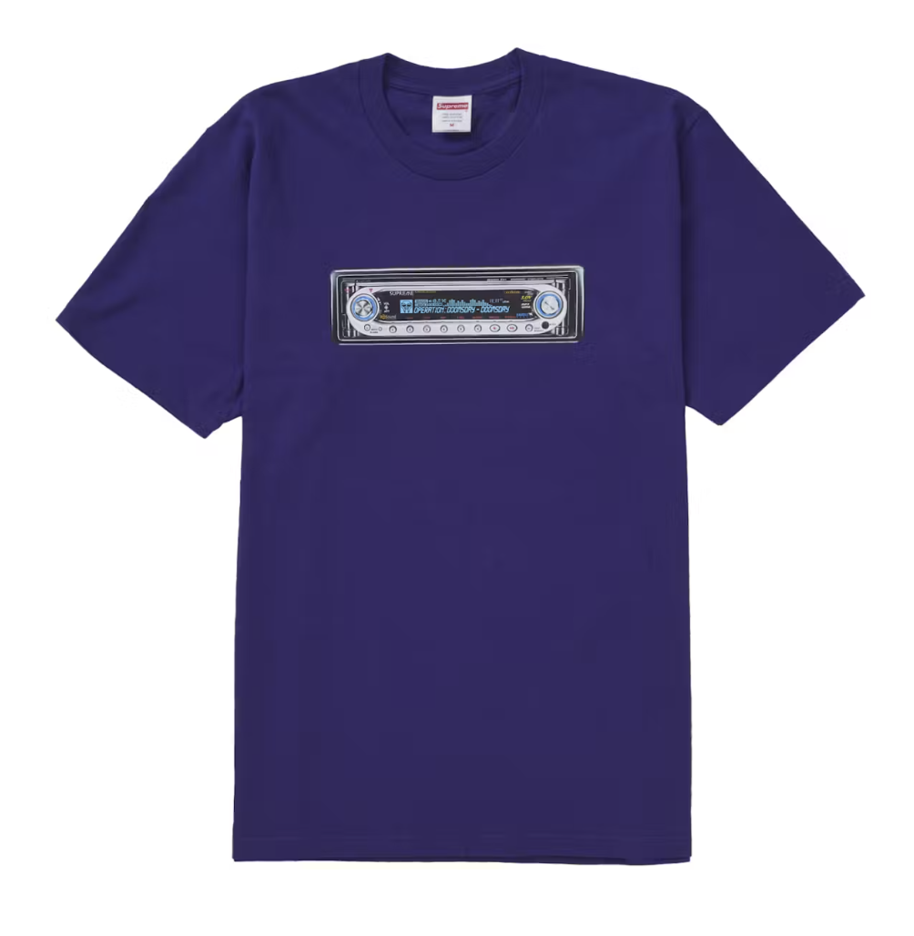 Supreme Receiver Tee Purple
