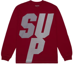 Supreme Reflective L/S Top Red