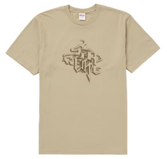 Supreme "Smoke" Tee Khaki