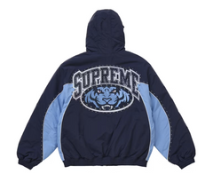 Supreme Studded Stadium Jacket Blue
