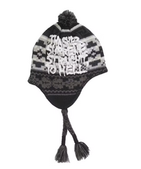Supreme "Thrasher" Earflap Beanie Black