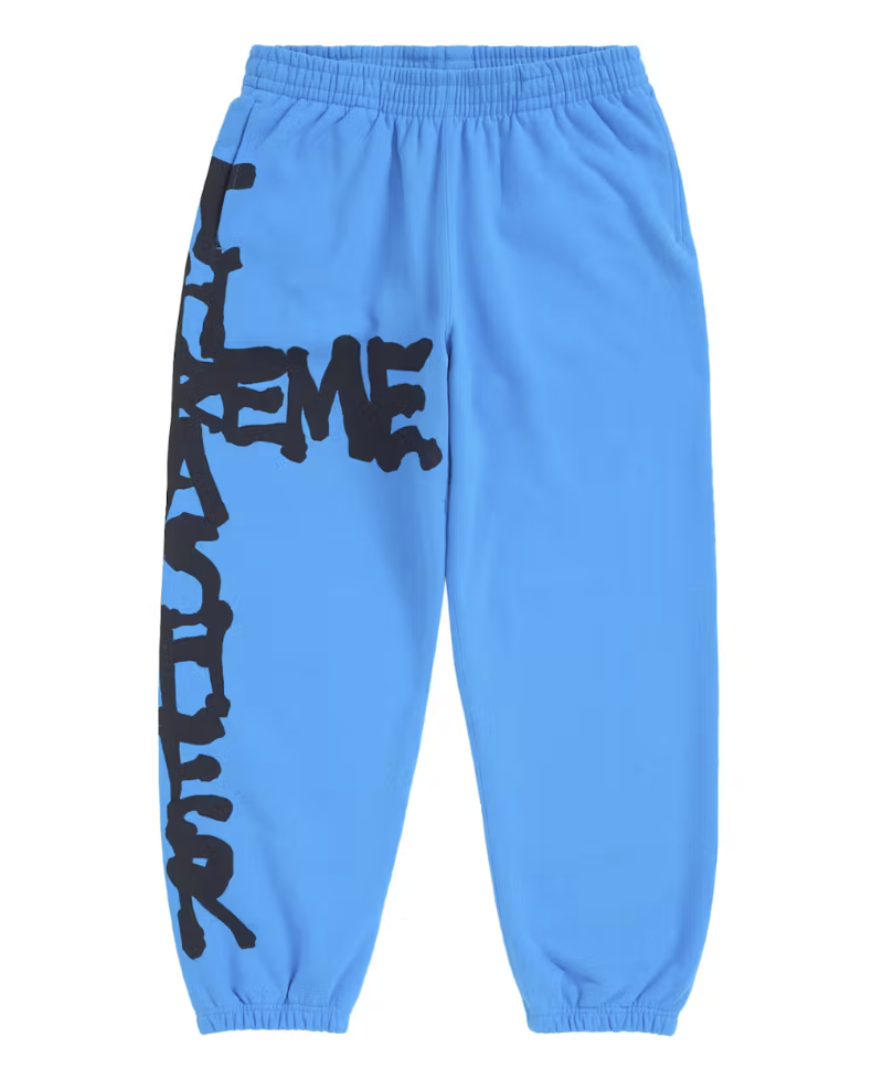 Supreme Thrasher Sweatpants Bright Blue