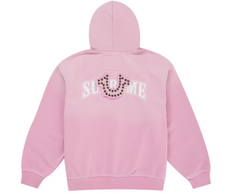 Supreme True Religion Zip Up Hoodie Pink