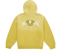 Supreme True Religion Zip Up Hoodie Yellow