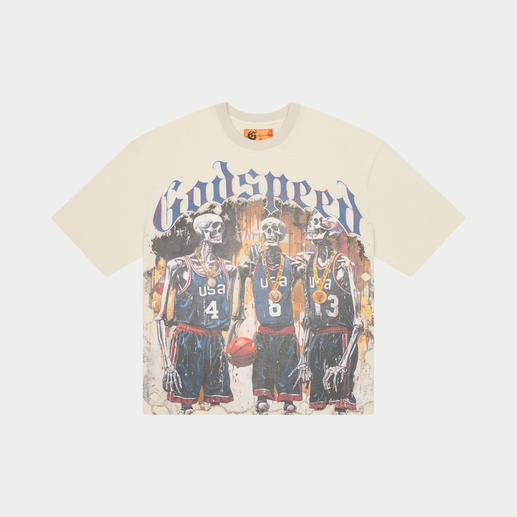 Godspeed "DreamTeam 24" Bone T-Shirt