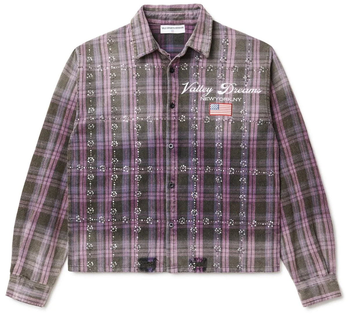 VALE FOREVER Purple Rain Flannel