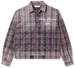 VALE FOREVER Purple Rain Flannel