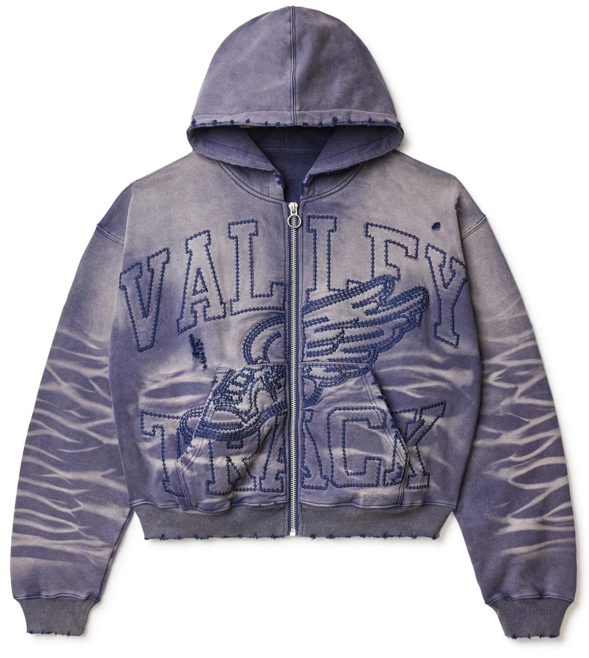 VALE FOREVER Typhoon Garden Zip Up Hoodie