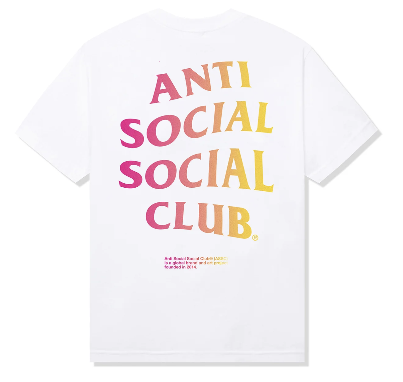 Anti Social Social Club "Indoglo"  White Tee