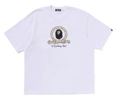 BAPE Graphic Relaxed Fit White Tee