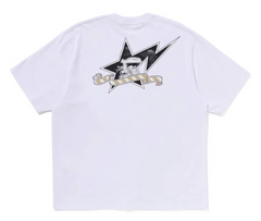 BAPE Graphic Relaxed Fit White Tee