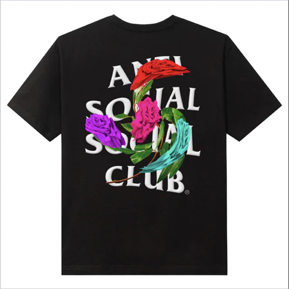 Anti Social Social Club "Thorns" Black Tee