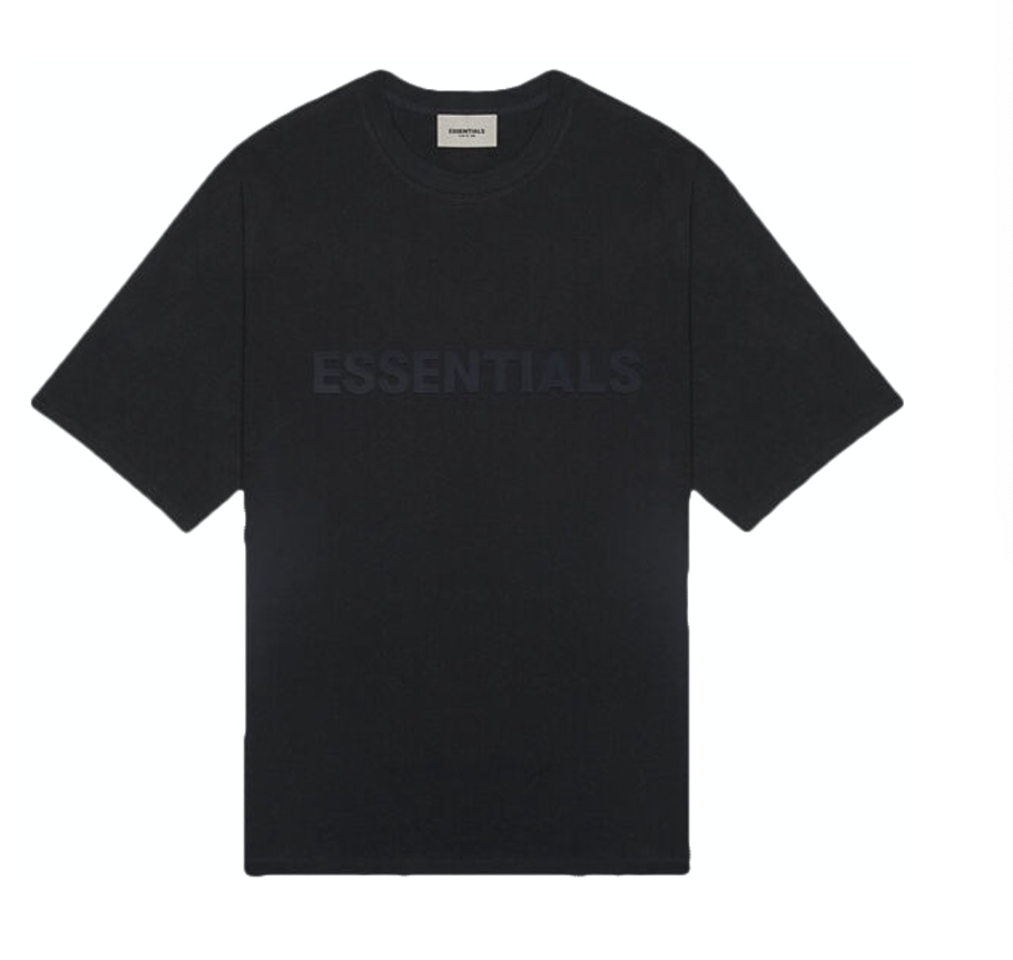 FOG Essential Applique Logo Black Tee