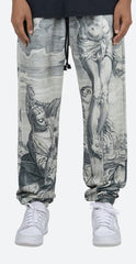 Renaissance Sweatpants Black/White