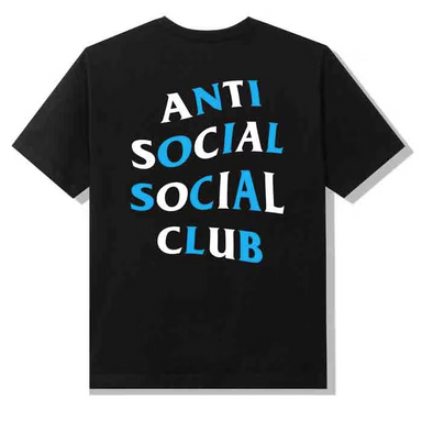 Anti Social Social Club "Enrolled" Black Tee