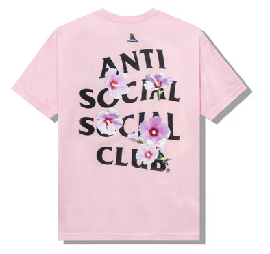 Anti Social Social Club "Case Study Mugunghwa" Pink Tee