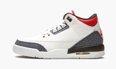 Jordan 3 "Fire Red Denim" Pre-Owned