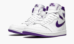 Jordan 1 High "Court Purple Metallic" Women's